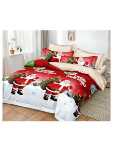   Božična dvostranska posteljnina (vzmetnica 120/200) MarketVarna, 4 deli - Model V10899