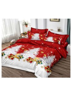   Božična dvostranska posteljnina (vzmetnica 120/200) MarketVarna, 4 deli - Model V10904
