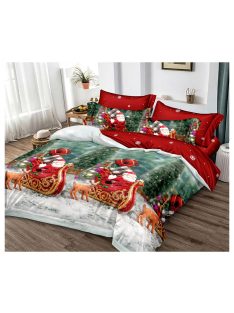   Božična dvostranska posteljnina (vzmetnica 120/200) MarketVarna, 4 deli - Model V10914