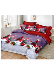   Božična dvostranska posteljnina (vzmetnica 120/200) MarketVarna, 4 deli - Model V10918